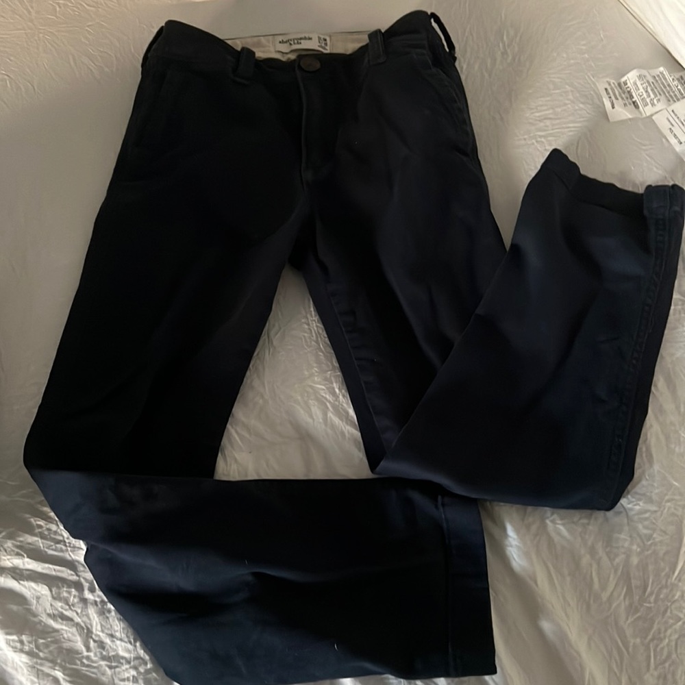 Abercrombie chinos Navy Blue barely used